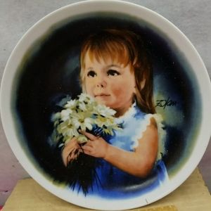 Collector plate by Donald Zolan " for you " MIB ce